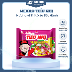 UNI-PRESIDENT - Mì xào tiểu nhị hương vị Thịt xào sốt hành, Mì thịt xào sốt hành, Mì thịt xào Tiểu nhị gói - 72g/gói - 00290