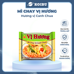 THIEN HUONG FOOD - Mì chay Vị Hương hương vị Canh chua chay, Mì Vị Hương canh chua chay, Mì chay ăn liền - 65g/gói  - 00866