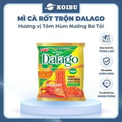 ACECOOK - Mì cà rốt trộn Dalago hương vị Tôm hùm nướng bơ tỏi, Mì Dalago trộn tôm hùm nướng bơ tỏi - 84g/gói - 00015