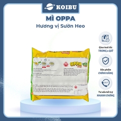 OTOKI - Mì Oppa hương vị Sườn heo, Oppa Mì sườn heo Oppa, Mì sườn heo Hàn Quốc, Mì Oppa Hàn Quốc - 65g/gói - 00073