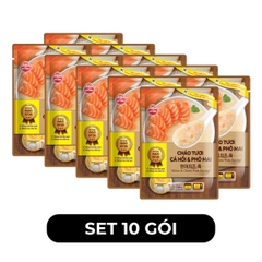 OTOKI - Cháo tươi Otoki hương vị Cá hồi & phô mai, Cháo tươi Ottogi Hàn Quốc, Cháo Otoki ăn liền - 220g/gói - 00189