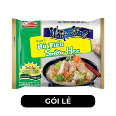 ACECOOK - Hủ tiếu Nhịp Sống Sườn heo, Hủ tíu Sườn heo Nhịp Sống, Hủ tiếu gói Nhịp Sống Acecook - 70g/gói - 00047