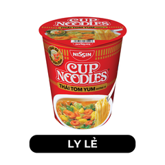 NISSIN - Mì ly Cup Noodles Thái Tom Yum, Mì ly Tomyum Cup Noodles, Mì ly Tom Yum Cup Noodles ly - 70g/ly - 00372