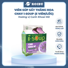 NFC - Viên súp sấy thăng hoa I-Soup hương vị Canh khoai mỡ chay, Canh khoai mỡ I-Soup ăn liền - 55g/lốc - 00724