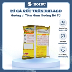 ACECOOK - Mì cà rốt trộn Dalago hương vị Tôm hùm nướng bơ tỏi, Mì Dalago trộn tôm hùm nướng bơ tỏi - 84g/gói - 00015