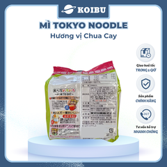 TOKYO NOODLE - Mì Tokyo Noodle hương vị Chua cay, Mì ăn liền cho bé Tokyo Noodle, Mì ăn dặm cho bé - 120g/lốc - 00800