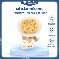 UNI-PRESIDENT - Mì xào tiểu nhị hương vị Thịt xào sốt hành, Mì thịt xào sốt hành, Mì thịt xào Tiểu nhị gói - 72g/gói - 00290