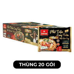 VIFON - Phở trộn Long Triều hương vị Hải Sản Cay - Phở trộn hải sản gói, Phở xuất khẩu - 90g/gói - 00505