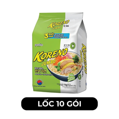 PALDO - Mì Koreno Jumbo hương vị Gà, Mì gà Koreno Jumbo, Mì ăn liền Koreno Jumbo, Mì Hàn Quốc ăn liền - 100g/gói - 00383