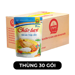 CÂY THỊ - Cháo tươi Cây Thị hương vị Hải sản thập cẩm, Cháo tươi hải sản thập cẩm Cây Thị ăn liền - 240g/gói - 00740