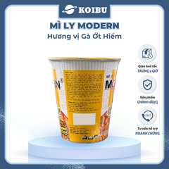 ACECOOK - Mì ly Modern hương vị Gà ớt hiểm, Mì ly gà ớt hiểm Modern ăn liền, Mì Modern ly ăn liền - 65g/ly - 00010