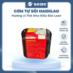 YIHAI - Cơm tự sôi Haidilao hương vị Thịt kho kiểu Đài Loan, Cơm tự sôi Hadilao Thịt kho kiểu Đài Loan - 195g/hộp - 00832