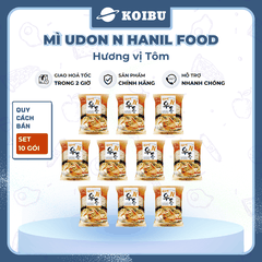 HANIL FOOD - Mì Udon N Hanil Food Hương vị Tôm - 225g/gói - 00878