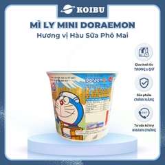 ACECOOK - Mì ly mini Doraemon hương vị Hàu sữa phô mai, Mì ly Hàu sữa phô mai Doraemon Mini, Mì Doraemon ly - 48g/ly - 00023