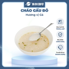 ASIAFOODS - Cháo Gấu Đỏ hương vị Gà, Cháo Gà Gấu Đỏ, Cháo gói ăn liền Gấu Đỏ vị Gà - 50g/gói - 00340