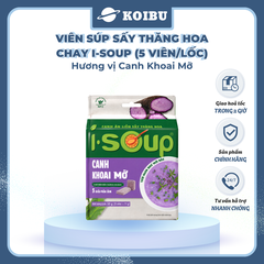NFC - Viên súp sấy thăng hoa I-Soup hương vị Canh khoai mỡ chay, Canh khoai mỡ I-Soup ăn liền - 55g/lốc - 00724