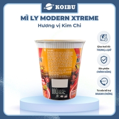 ACECOOK - Mì ly Modern Xtreme hương vị Kim chi, Mì Kim chi Modern Xtreme ly, Mì Modern Extreme ly ăn liền - 65g/ly - 00013