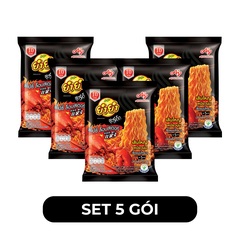 AJINOMOTO - Mì xào khô Yum Yum Tôm hùm kem, Mì xào Tôm hùm kem YumYum, Mì Ei Ei, Mì Thái Lan ăn liền - 75g/gói - 00561