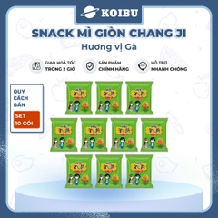 MENGZHOU - Snack mì giòn Chang Ji hương vị Gà, Chang Ji snack mì gà Chang Ji, Mì Trung Quốc gói - 26g/gói - 00499