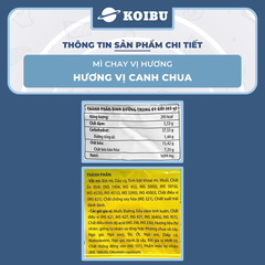 THIEN HUONG FOOD - Mì chay Vị Hương hương vị Canh chua chay, Mì Vị Hương canh chua chay, Mì chay ăn liền - 65g/gói  - 00866