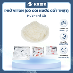 VIFON - Phở Vifon có gói xốt thịt hương vị Gà, Phở gà Vifon có gói nước cốt thịt, Phở ăn liền Vifon - 75g/gói - 00778