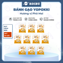 YOUNG POONG- Tokbokki Hàn Quốc Yopokki hương vị Phô mai, Bánh gạo Tokbokki  Yopokki Hàn Quốc 240g/gói - 00875