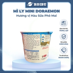ACECOOK - Mì ly mini Doraemon hương vị Hàu sữa phô mai, Mì ly Hàu sữa phô mai Doraemon Mini, Mì Doraemon ly - 48g/ly - 00023