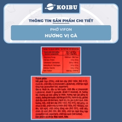VIFON - Phở Vifon hương vị Gà, Vifon phở gà Vifon Phở ăn liền Vifon Phở thịt gà Vifon, Phở gói ăn liền - 65g/gói - 00170