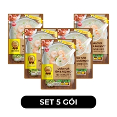 OTOKI - Cháo tươi Otoki hương vị Tôm & rau ngót, Cháo tươi Ottogi Hàn Quốc, Cháo Otoki ăn liền - 220g/gói - 00142