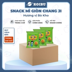 MENGZHOU - Snack mì giòn Chang Ji hương vị Gà, Chang Ji snack mì gà Chang Ji, Mì Trung Quốc gói - 26g/gói - 00499