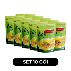 CÂY THỊ - Súp Cây Thị hương vị Nui thịt bằm bí đỏ, Súp thịt bằm bí đỏ Cây Thị súp dinh dưỡng ăn liền - 260g/gói -  00793