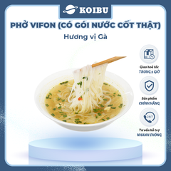 VIFON - Phở Vifon có gói xốt thịt hương vị Gà, Phở gà Vifon có gói nước cốt thịt, Phở ăn liền Vifon - 75g/gói - 00778
