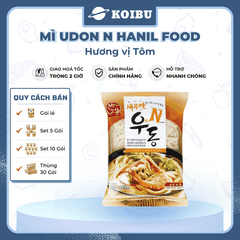 HANIL FOOD - Mì Udon N Hanil Food Hương vị Tôm - 225g/gói - 00878
