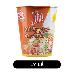 OTTOGI - Mì ly trộn Jin Spaghetti phô mai, Mì trộn Spagheti phô mai Jin ly, Mì ly Ottogi Spagetti - 85g/ly - 00190