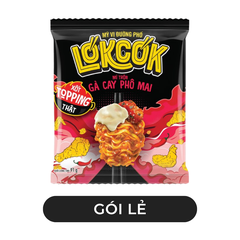 WORLD SPICE - Mì trộn LókCók hương vị Gà cay phô mai, Mì trộn gà cay phô mai LokCok, Mì LokCok - 91g/gói - 00751