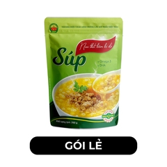 CÂY THỊ - Súp Cây Thị hương vị Nui thịt bằm bí đỏ, Súp thịt bằm bí đỏ Cây Thị súp dinh dưỡng ăn liền - 260g/gói -  00793