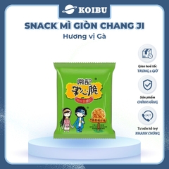 MENGZHOU - Snack mì giòn Chang Ji hương vị Gà, Chang Ji snack mì gà Chang Ji, Mì Trung Quốc gói - 26g/gói - 00499