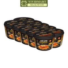 UNI PRESIDENT - Mì tô Tiểu Nhị Spaghetti Bò sốt chua cay, Mì tô Spaghetti Bò sốt chua cay Tiểu Nhị - 105g/tô - 00463