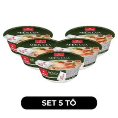 VIFON - Bánh Đa tô Vifon hương vị Cua (có thịt cua thật), Vifon tô bánh đa cua ăn liền - 105g/tô - 00180