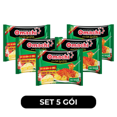 MASAN - Mì trộn Omachi gói trộn hương vị xốt Spaghetti, Omachi Mì gói trộn hương vị Spaghetti -  90g/gói - 00118