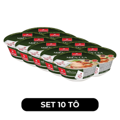 VIFON - Bánh Đa tô Vifon hương vị Cua (có thịt cua thật), Vifon tô bánh đa cua ăn liền - 105g/tô - 00180