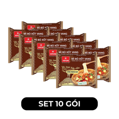 VIFON - Mì tươi Vifon hương vị Bò Xốt Vang - Mì gói Bò xốt vang tươi, Mì tươi Vifon gói - 70g/gói - 00218