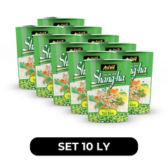 ASIAFOODS - Cháo ly đậu xanh Shang-ha thịt bằm, Cháo ly Shangha thịt bằm, Cháo ly thịt bằm Shangha - 50g/ly - 00346