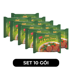 UNI-PRESIDENT - Mì Unif hương vị Bò Rau Thơm - Mì ăn liền Unif, Mì Unif gói bò rau thơm - 72g/gói - 00292