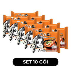 WaiWai - Mì Wai Wai hương vị Tôm Chua - Mì ăn liền Thái Lan vị Tôm Chua, Mì gói vị Tôm Chua - 60g/gói - 00273