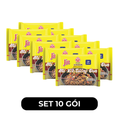 OTTOGI - Mì úp Jin hương vị trộn Xốt tương đen, Mì trộn Sốt tương đen Jin, Mì trộn tương đen Jin - 75g/gói - 00449