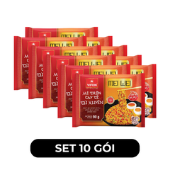VIFON - Mì trộn Mei Wei hương vị cay tê Tứ Xuyên, mì trộn Mei Wei ăn liền, mì trộn MeiWei, mì trộn Vifon - 90g/gói - 00227