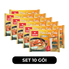 VIFON - Miến Long Triều hương vị Cua, Miến cua Long Triều, Miến cua gói xuất khẩu - 68g/gói - 00504