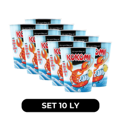 MASAN - Mì ly Kokomi hương vị Tôm Chua Cay Chanh ớt - 65g/ly - 00125