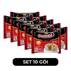 MASAN - Mì khoai tây Omachi Special Bò hầm xốt vang, mì Omachi Bò hầm sốt vang, mì ăn liền Omachi - 92g/gói - 00119
